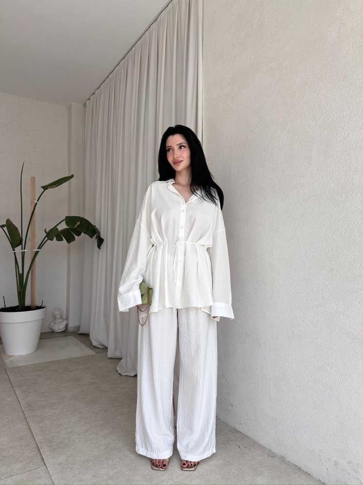 LİBRE Takım 8169 - Beyaz - Mooi Butik