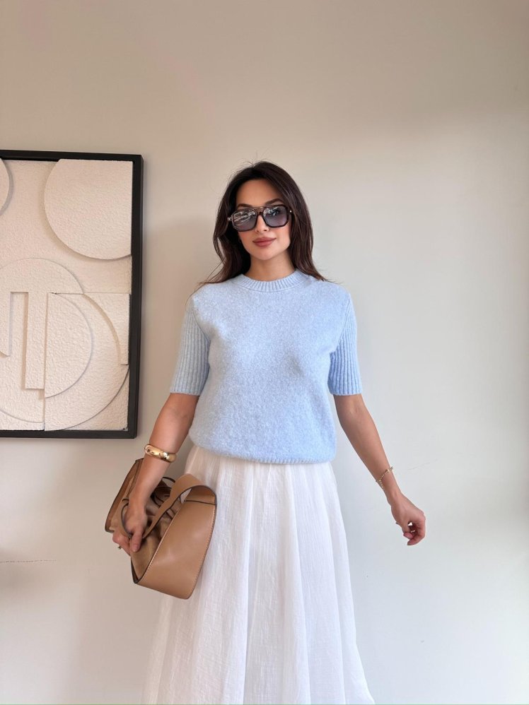 LİLY Kazak 8472 - Bebe Mavisi - Mooi Butik