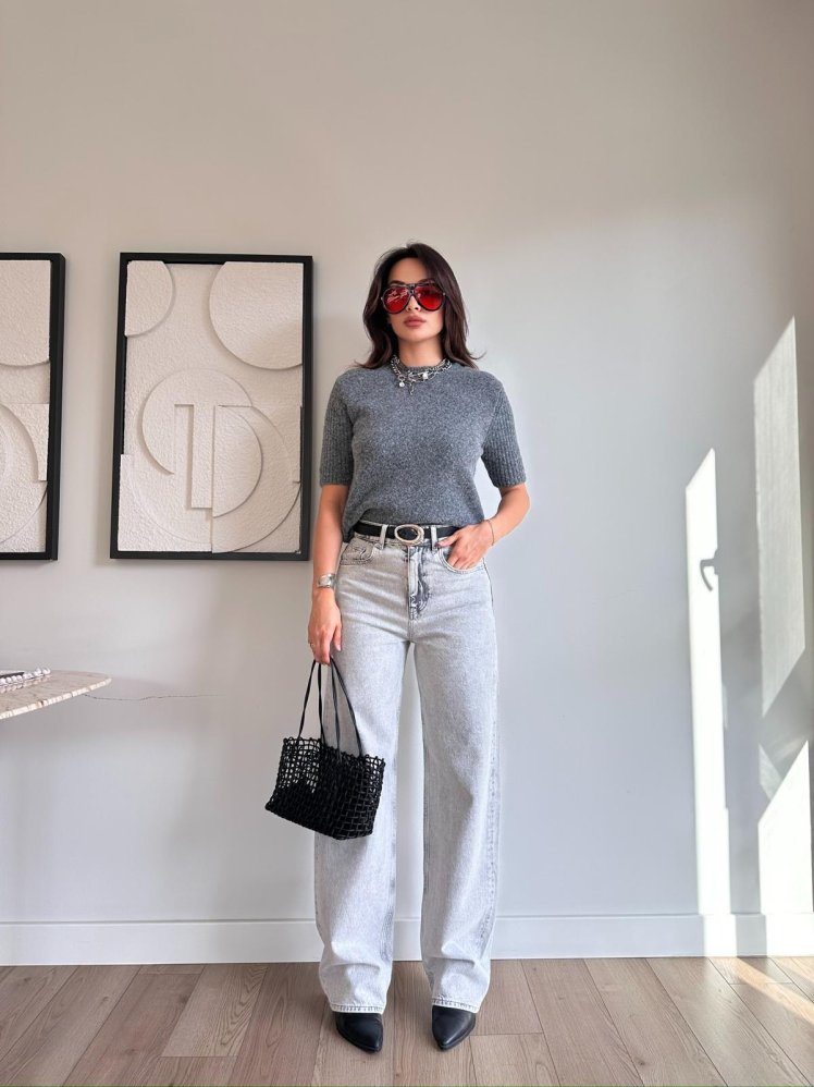 LİLY Kazak 8472 - Füme - Mooi Butik (1)