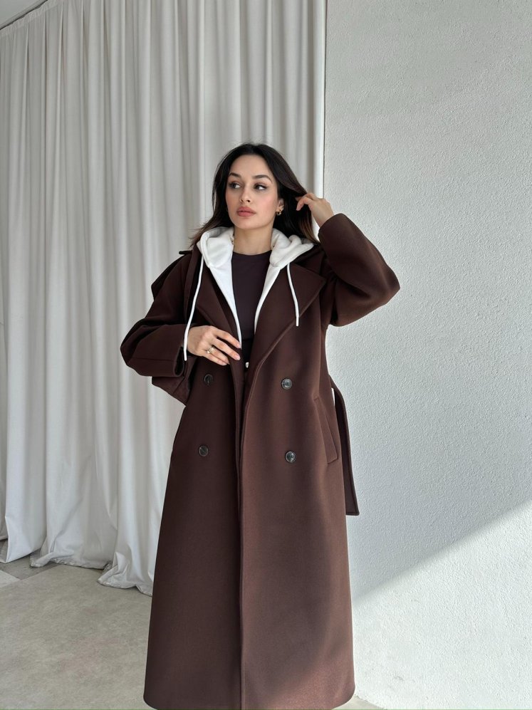 LİNKA Kaban 2500 - Acı Kahve - Mooi Butik