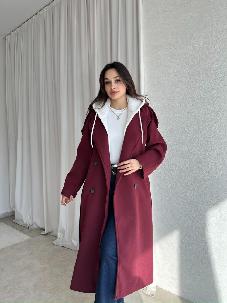 LİNKA Kaban 2500 - Bordo - Mooi Butik