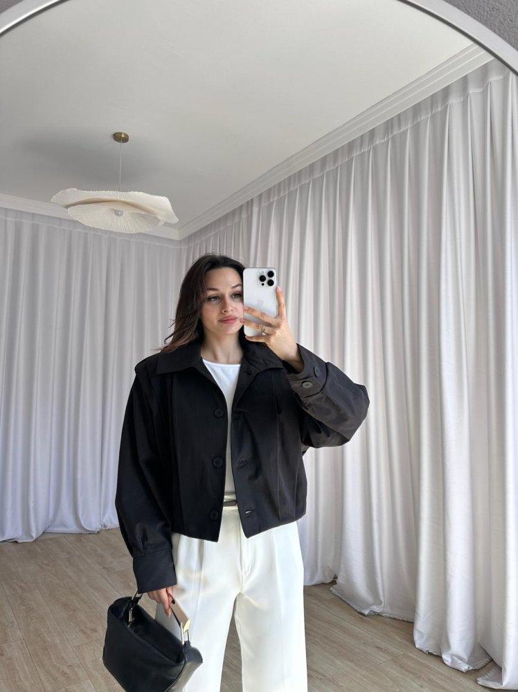 LİORA Ceket 8479 - Siyah - Mooi Butik