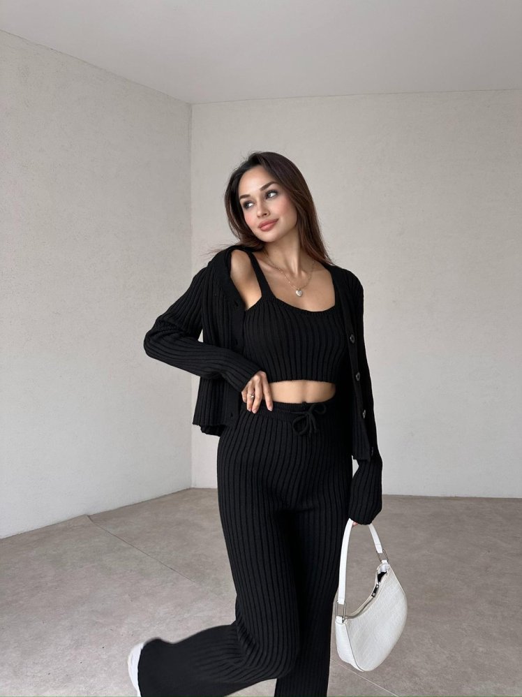 LONDON Takım 9842 - Siyah - Mooi Butik