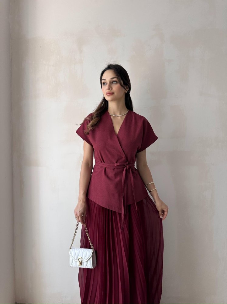 LOTE Takım 4330 - Bordo - Mooi Butik