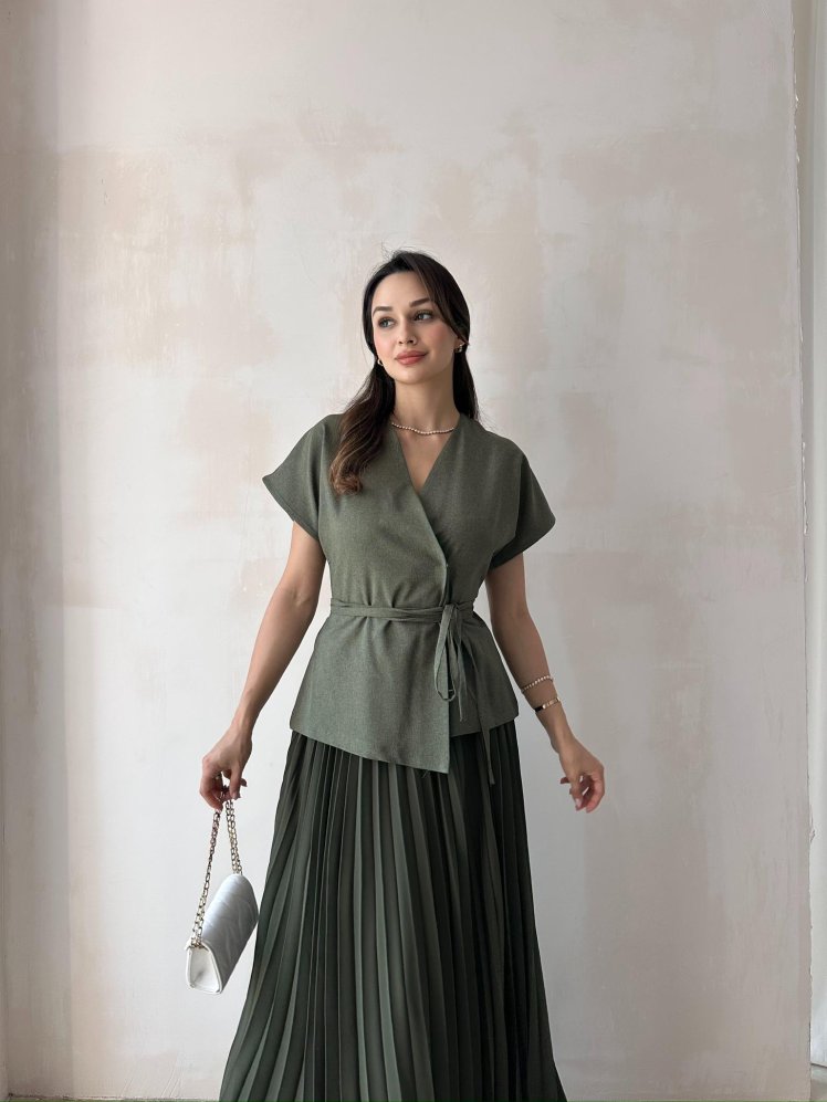 LOTE Takım 4330 - Haki - Mooi Butik