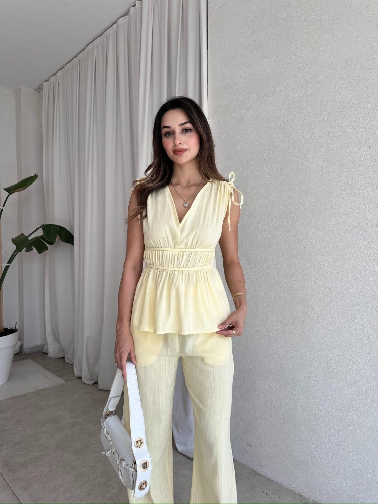 LOTTİE Takım 5949 - Sarı - Mooi Butik