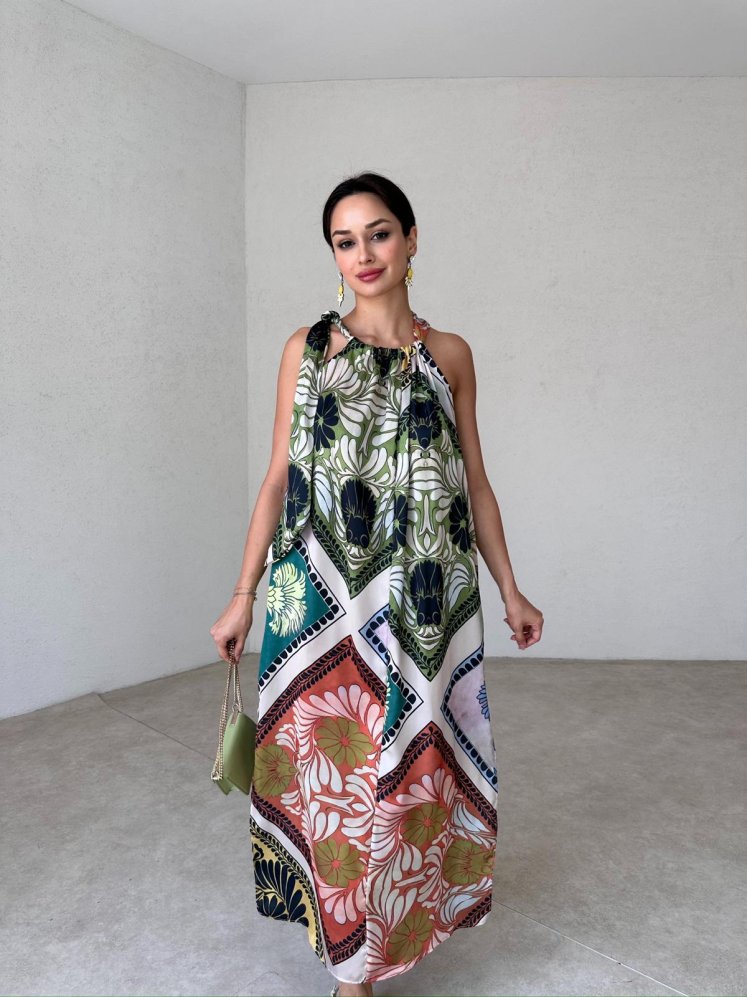 LOVİSA Maxi Elbise 5310 - Mooi Butik