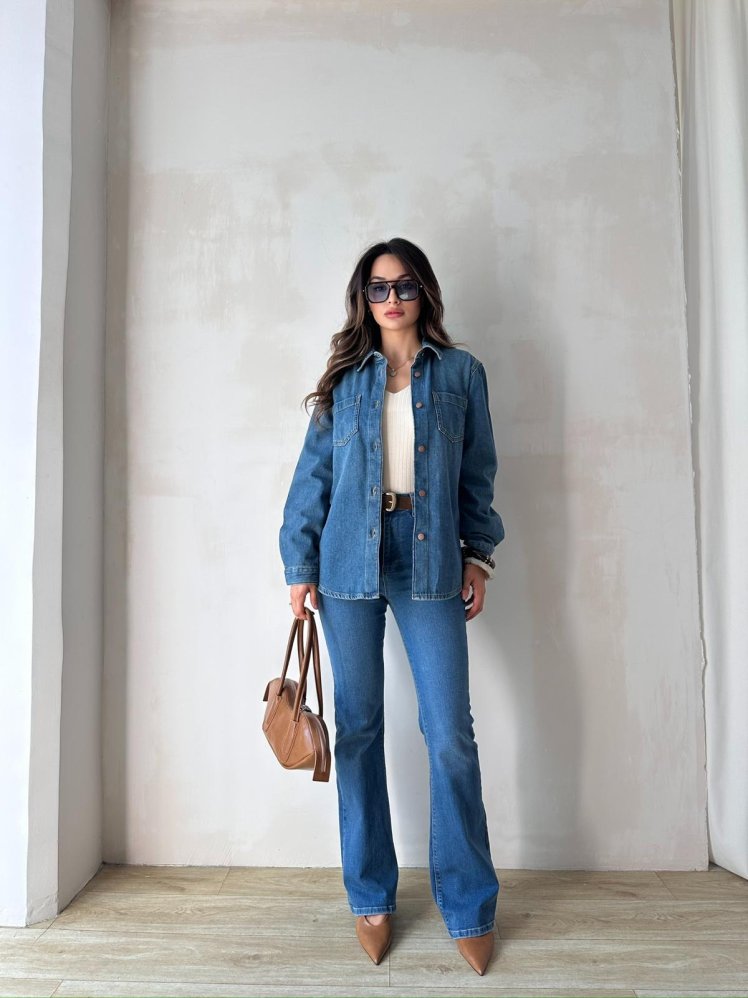 LUGANO Jean 8284 - Mavi - Mooi Butik