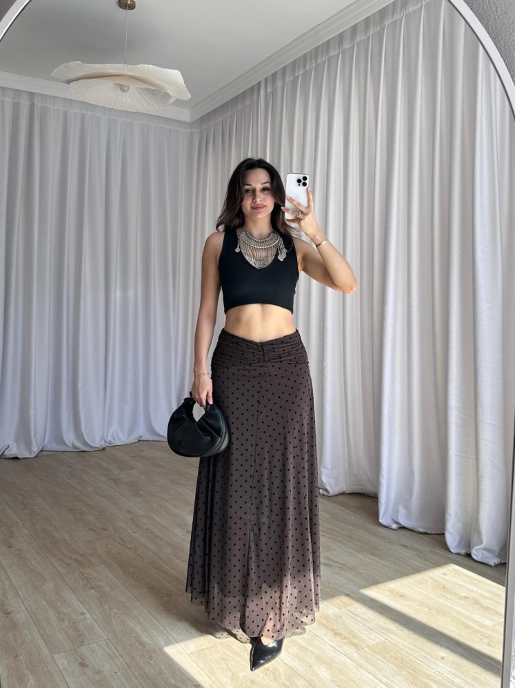 LUSS Etek 8450 - Acı Kahve - Mooi Butik (1)