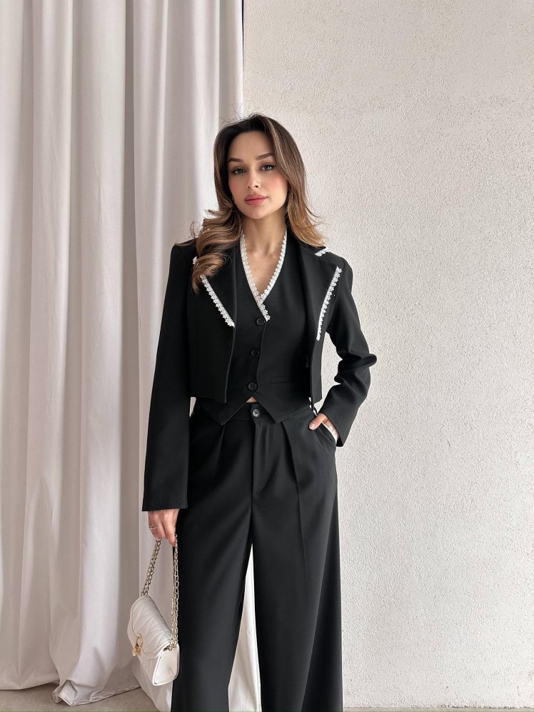 MAGGİE Takım 3715 - Siyah - Mooi Butik