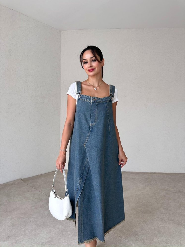 MAGİCAL Midi Elbise 3801 - Mooi Butik