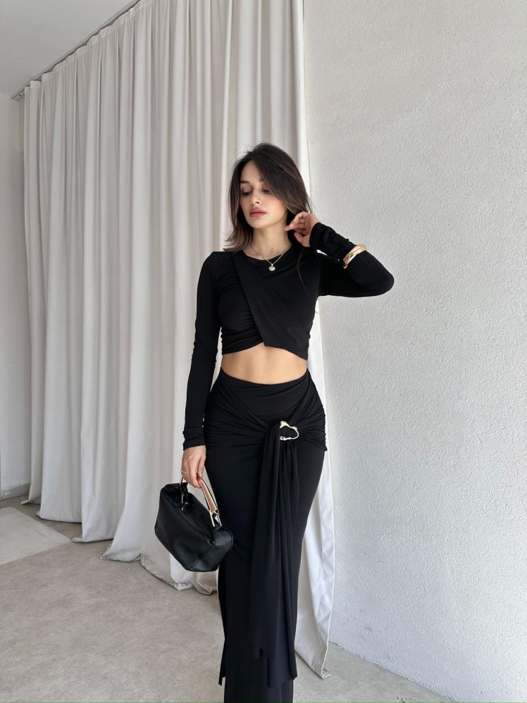 MARKER Takım 8571 - Siyah - Mooi Butik