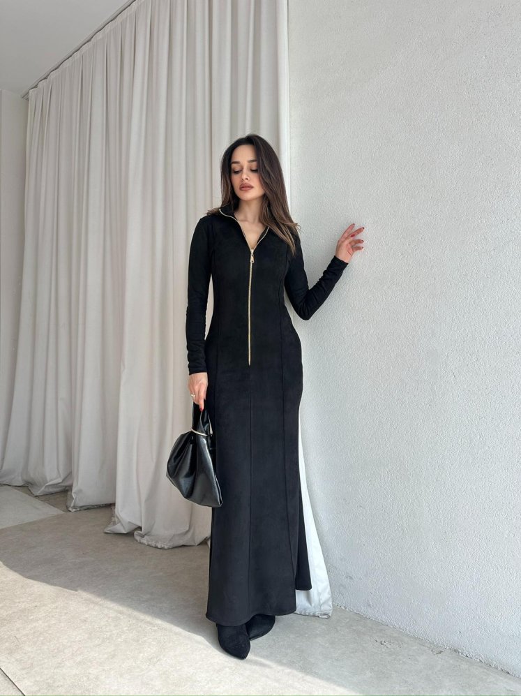 MARLY Elbise 8743 - Siyah - Mooi Butik