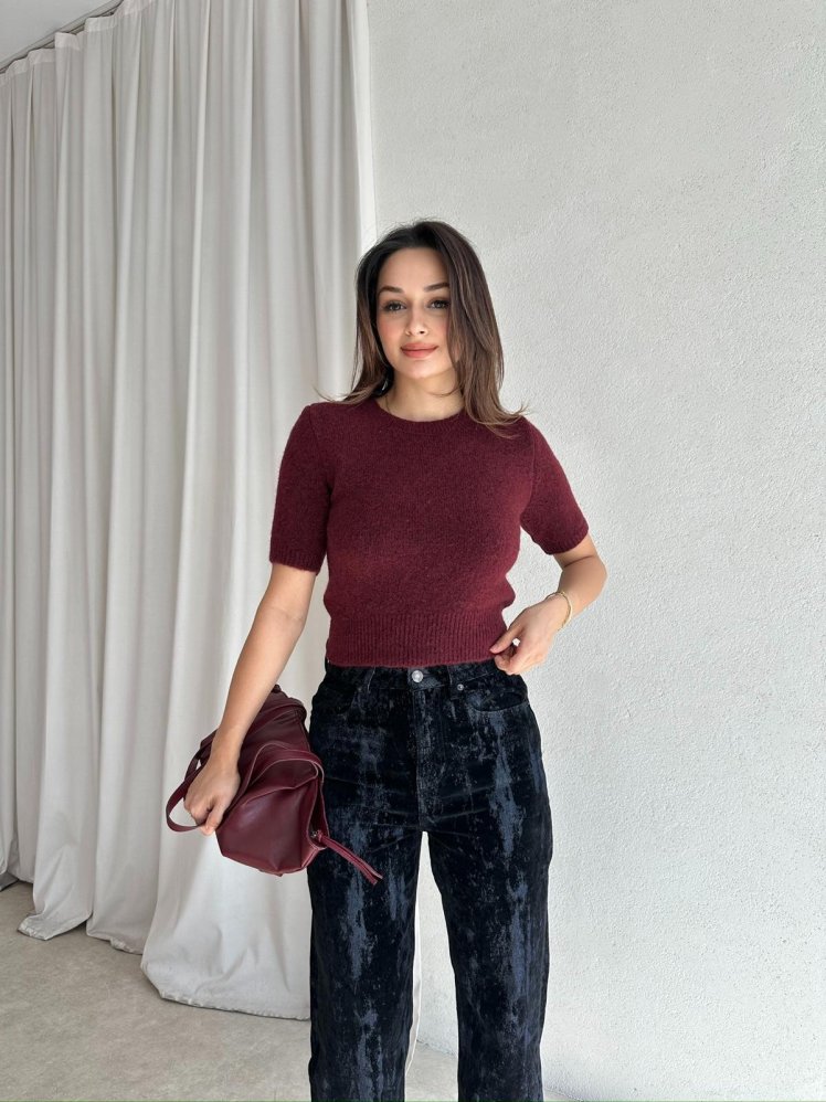 MARSAN Kazak 8288 - Bordo - Mooi Butik