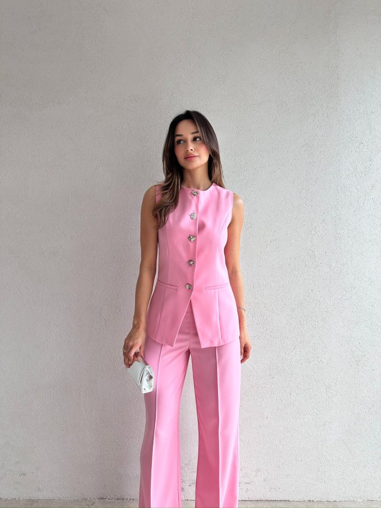 MEGAW Takım 8872 - Pembe - Mooi Butik