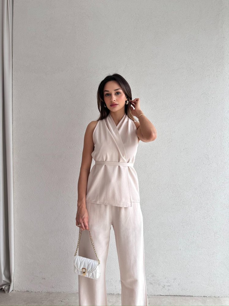 MENGES Takım 2392 - Krem - Mooi Butik