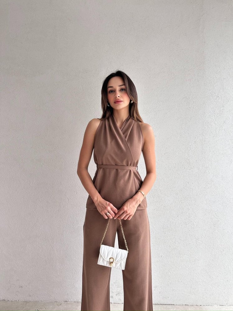 MENGES Takım 2392 - Acı Kahve - Mooi Butik