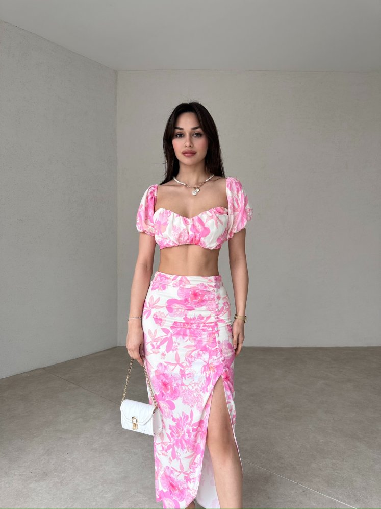 MERİOL Takım 3293 - Pembe - Mooi Butik