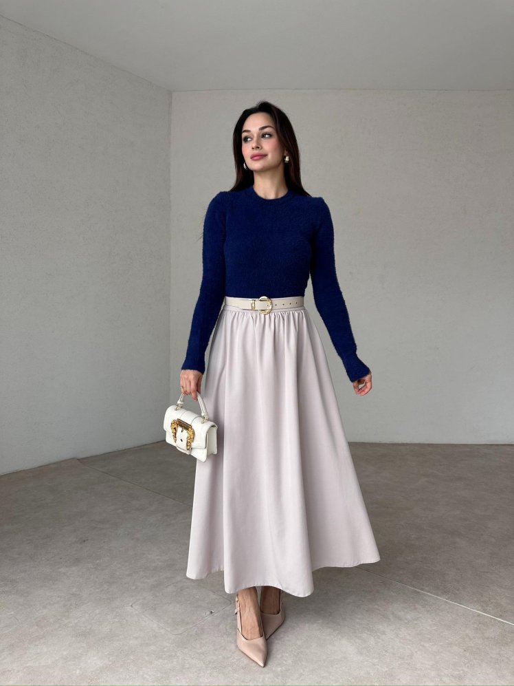 MERLON Etek 9751 - Krem - Mooi Butik