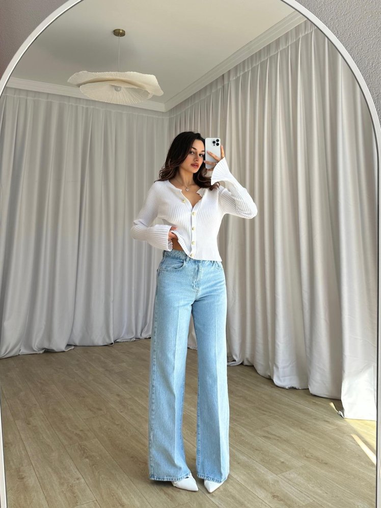 MİKEL Jean 8625 - Buz Mavi - Mooi Butik