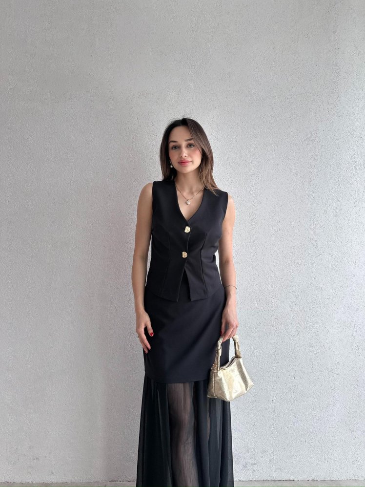 MİLNOR Takım 5087 - Siyah - Mooi Butik