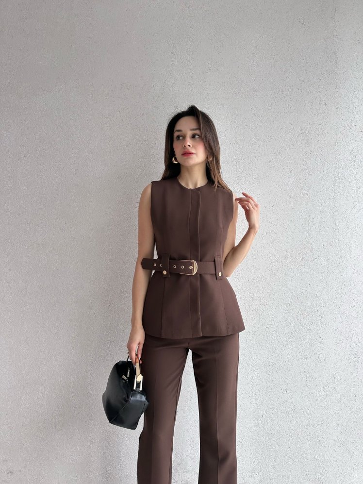 MİTANY Takım 1309 - Acı Kahve - Mooi Butik