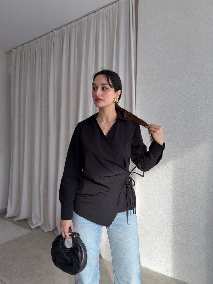 MORTAL Gömlek 8901 - Siyah - Mooi Butik