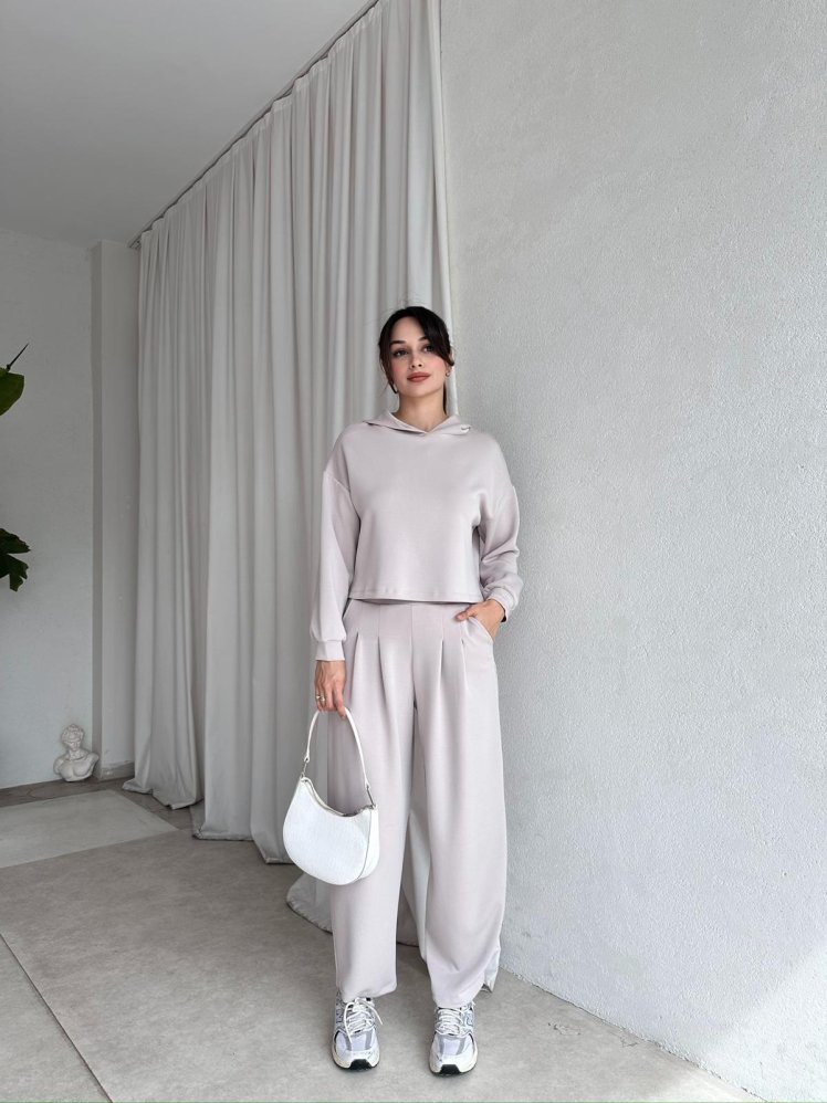 MUSE Takım 8407 - Bej - Mooi Butik