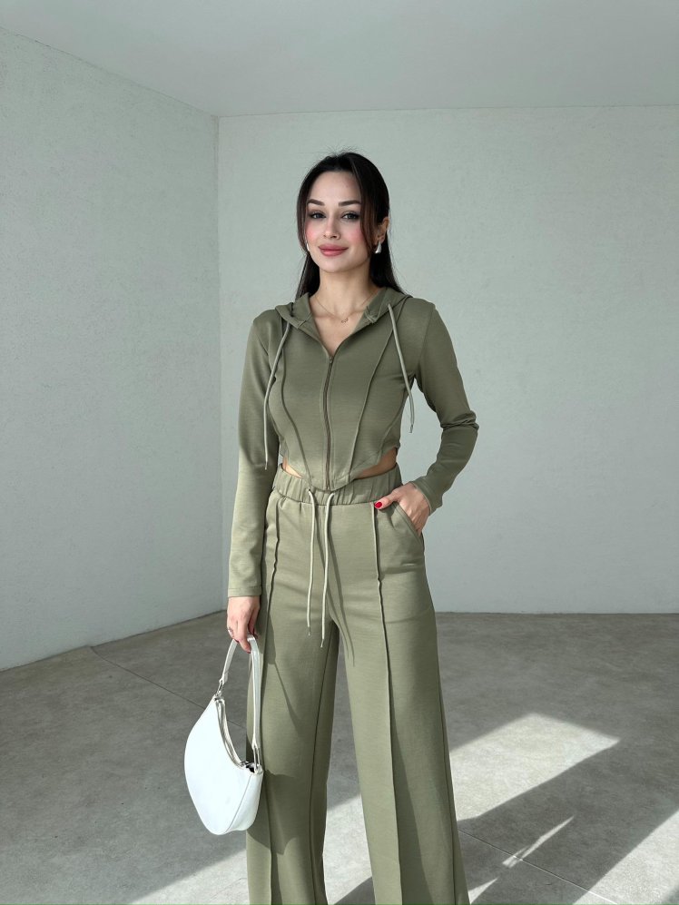 NEBRASKA Takım 2492 - Haki - Mooi Butik