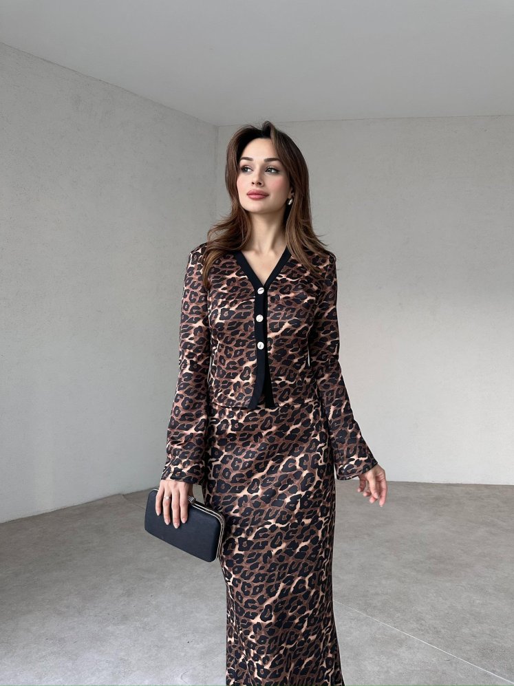 NİWANO Takım 2498 - Leopar - Mooi Butik