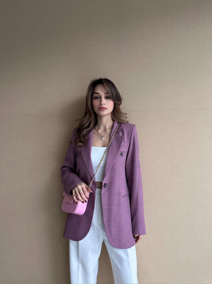 NİWON Ceket 8827 - Pembe - Mooi Butik