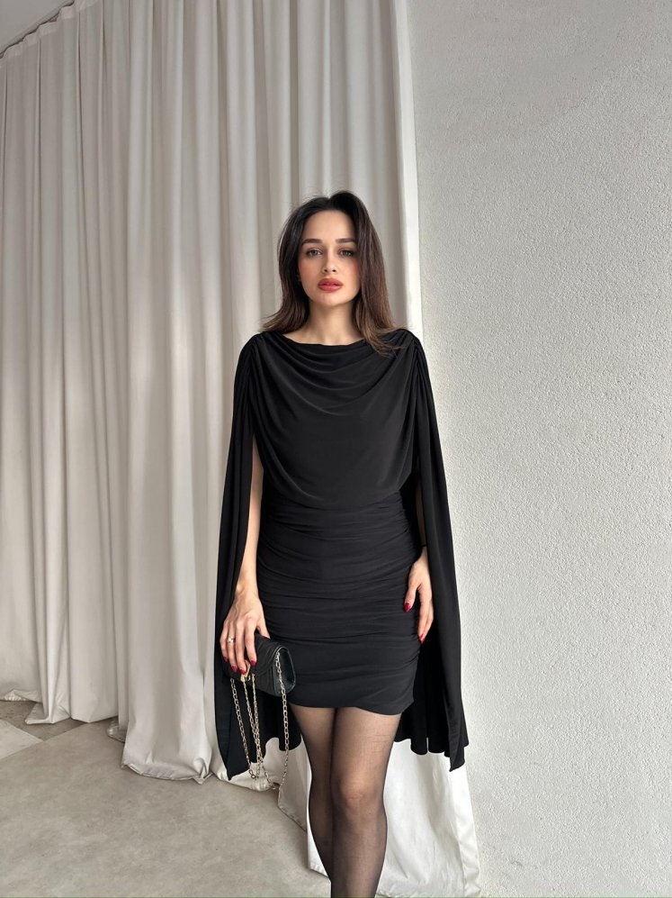 ODİN Elbise 3259 - Siyah - Mooi Butik