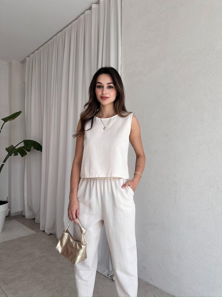 OFFA Takım 1821 - Krem - Mooi Butik