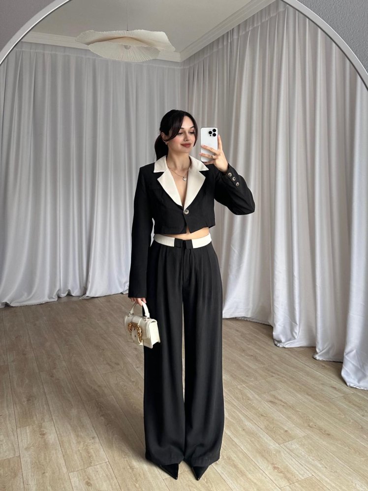 OSLO Takım 8395 - Siyah - Mooi Butik