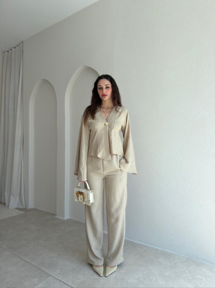 PAİN Takım 1254 - Vizon - Mooi Butik