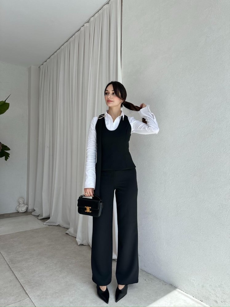 PALES Takım 8338 - Siyah - Mooi Butik