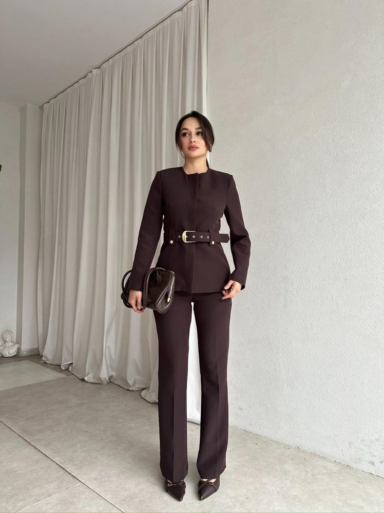 PALMA Takım 8328 - Acı Kahve - Mooi Butik