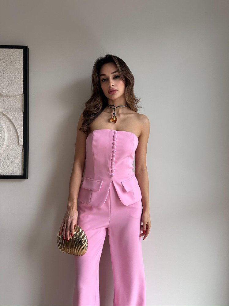 PARİDA Takım 3744 - Pembe - Mooi Butik