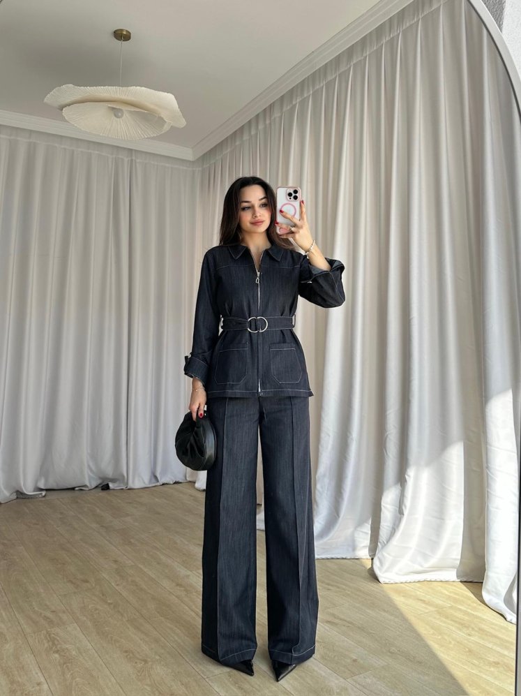 PARKER Denim Takım 5879 - Lacivert - Mooi Butik