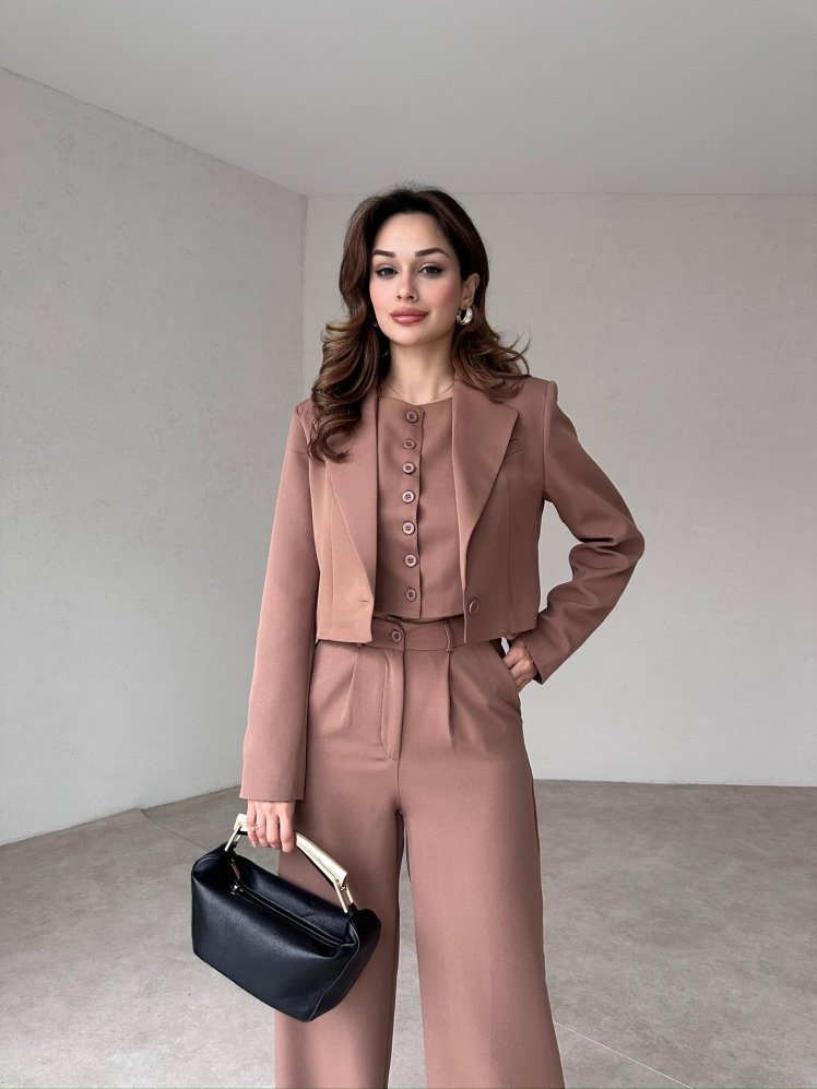 PASCAL Takım 4378 - Kahverengi - Mooi Butik