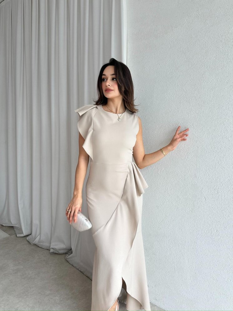 PEDRO Elbise 4578 - Krem - Mooi Butik