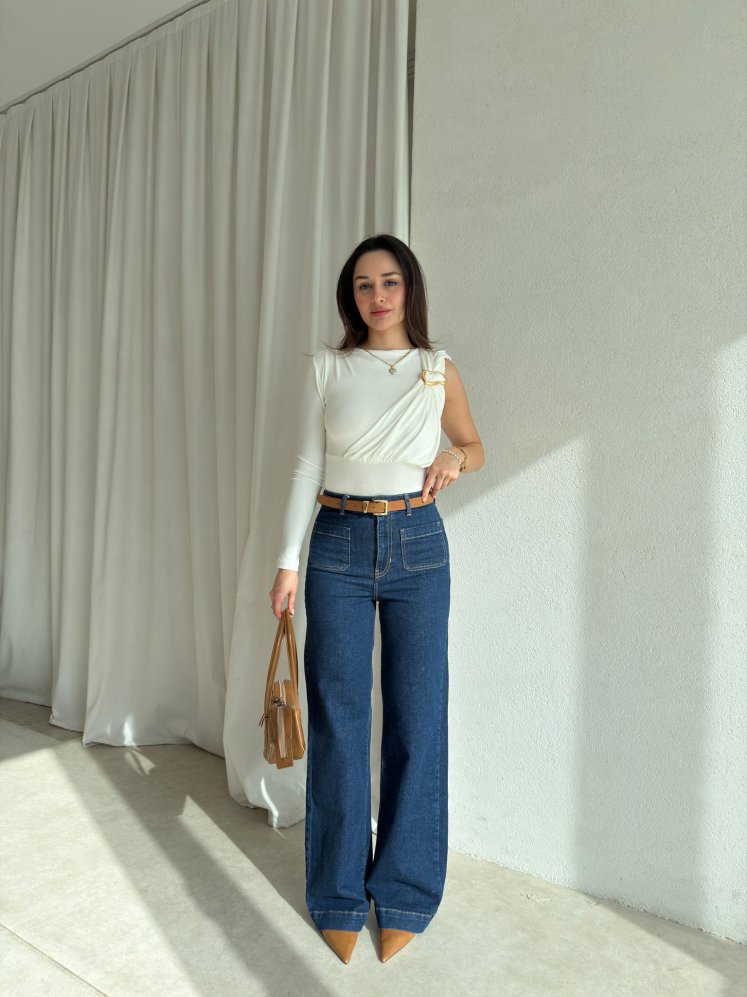 PELE Jean 8882 - Lacivert - Mooi Butik