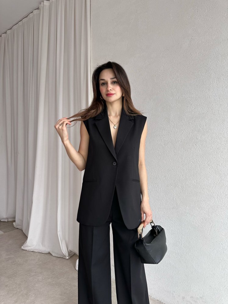 PEONY Takım 3083 - Siyah - Mooi Butik