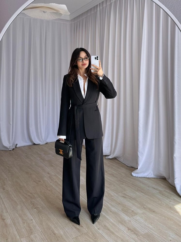 PERA Takım 8549 - Siyah - Mooi Butik