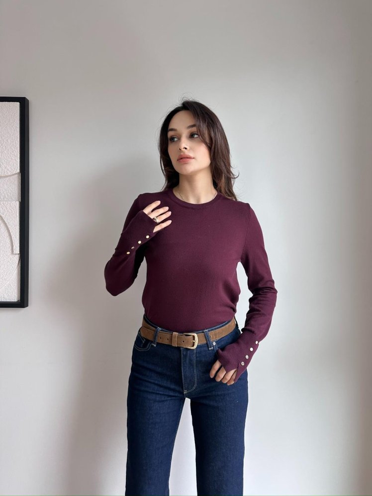 PEREZ Kazak 8494 - Bordo - Mooi Butik