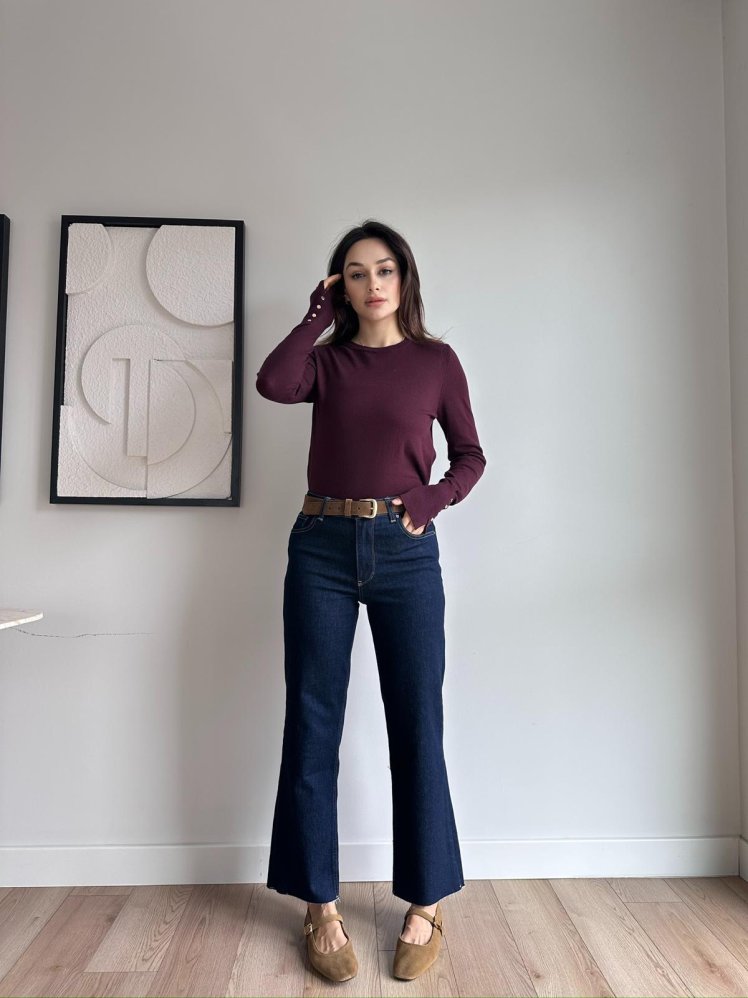 PEREZ Kazak 8494 - Bordo - Mooi Butik (1)