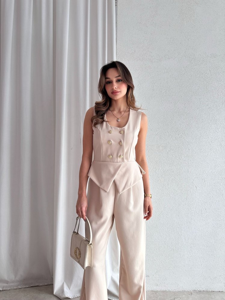 PİERRA Tulum 4179 - Krem - Mooi Butik