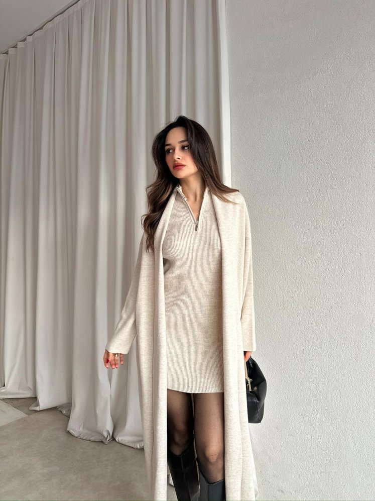 POLKA Triko Takım 8708 - Krem - Mooi Butik