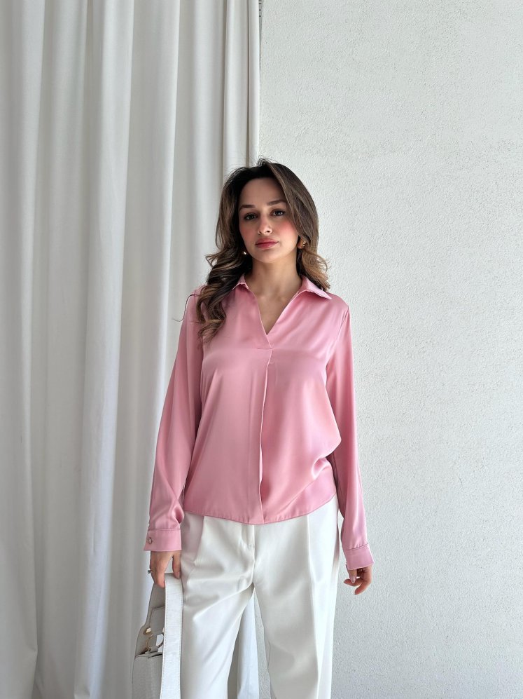POPPER Gömlek 6745 - Pembe - Mooi Butik (1)