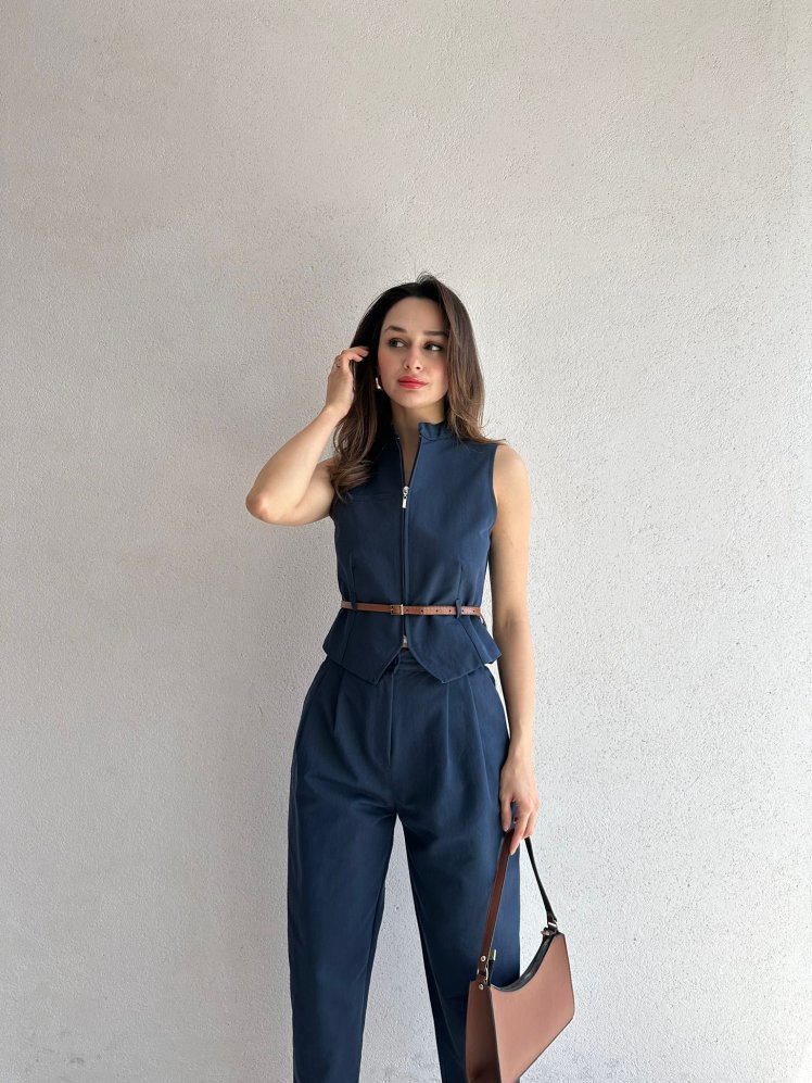 PRAG Takım 6892 - Lacivert - Mooi Butik